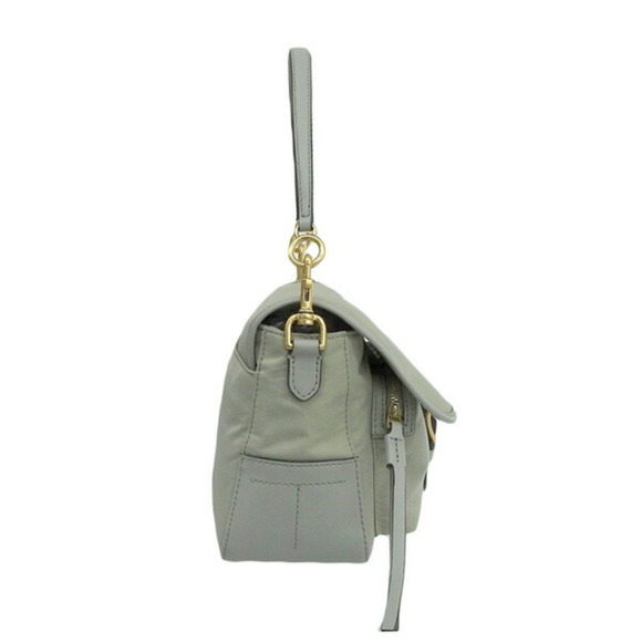 TORY BURCH Nylon Walker Emboss Small Shoulder Bag Green - Picture 4 of 9